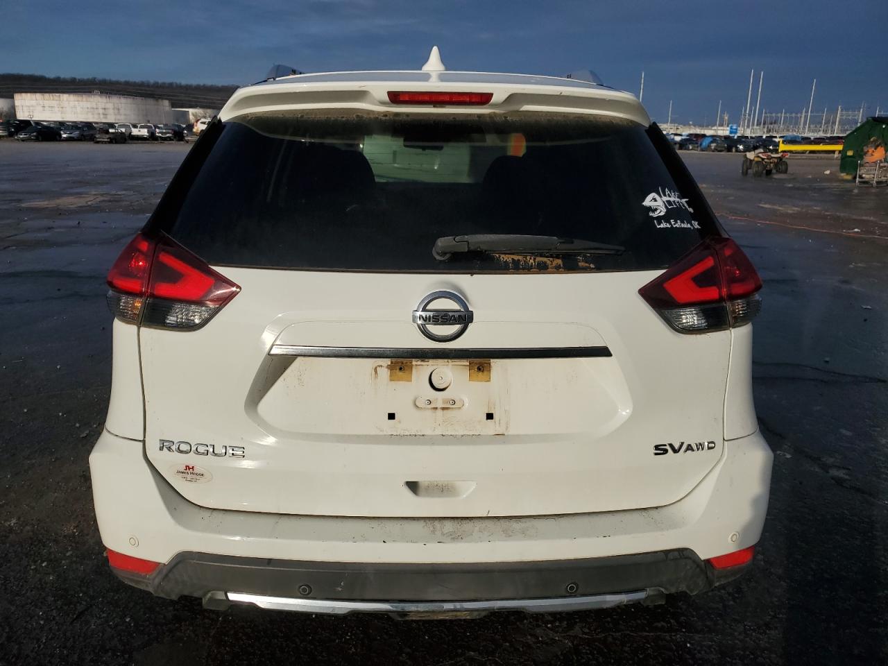 2019 Nissan Rogue VIN KNMAT2MV2KP542174 Copart auction photo, front end / side damage thumbnail 6