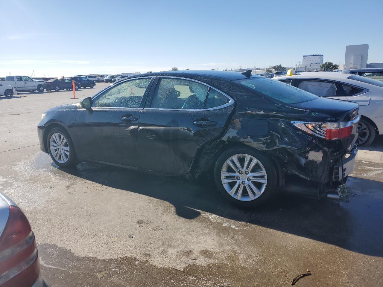 2014 Lexus ES VIN JTHBK1GG6E2140009 Copart auction photo, rear end / side damage thumbnail 2