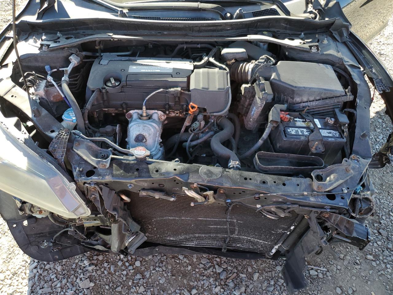 2015 Honda Accord VIN 1HGCR2F81FA177897 Copart auction photo, front end / side damage thumbnail 13