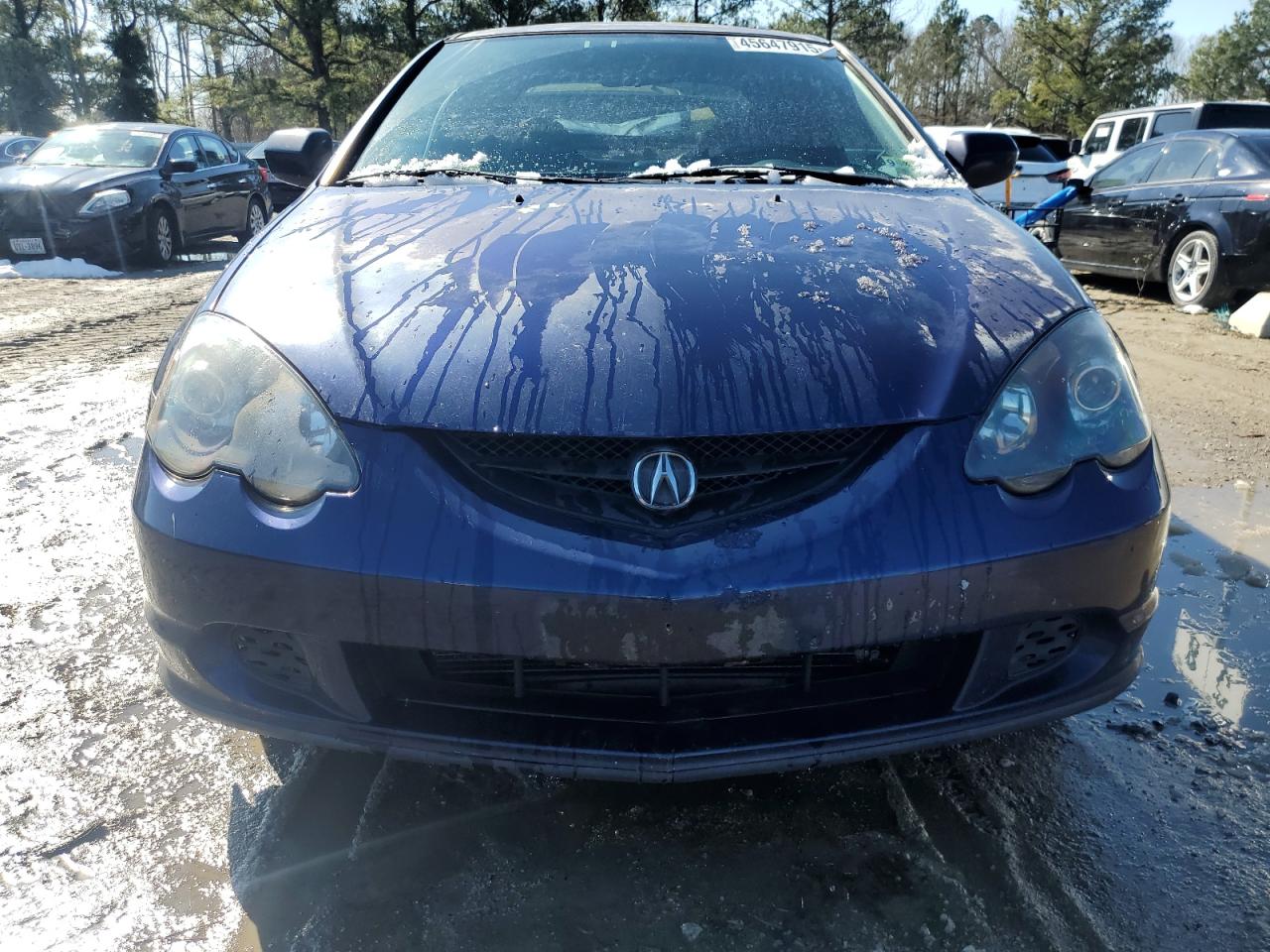 2004 Acura RSX VIN JH4DC53804S013878 Copart auction photo, rear end damage thumbnail 5