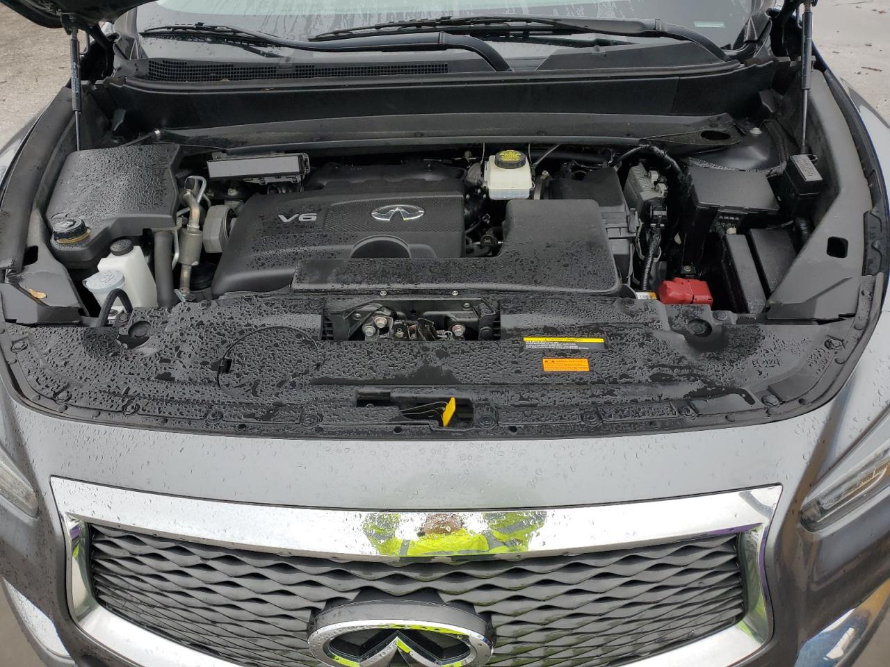 2019 Infiniti QX60 VIN 5N1DL0MM6KC560883 Copart auction photo, side damage thumbnail 13