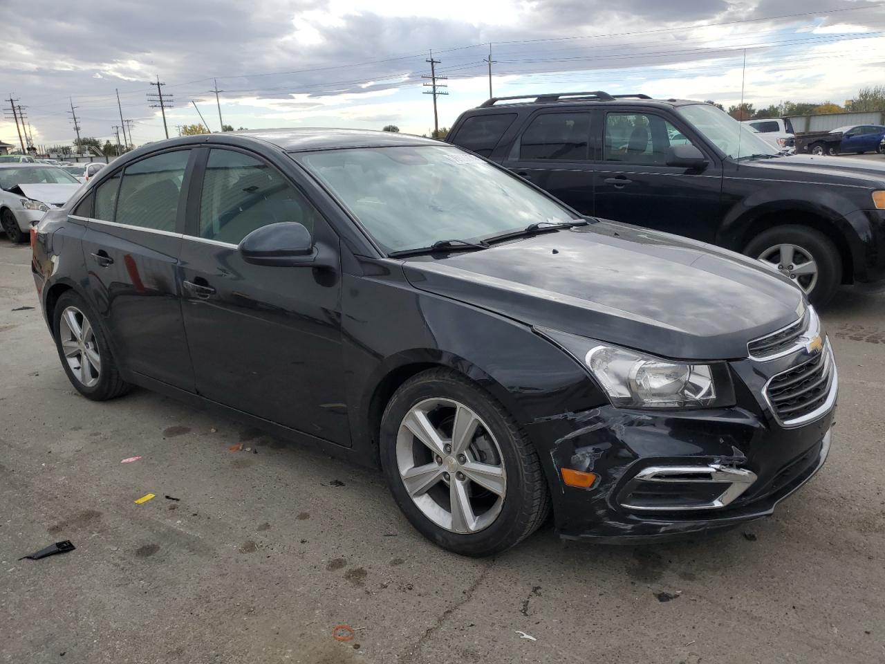 2015 Chevrolet Cruze VIN 1G1PE5SB5F7300329 Copart auction photo, front end / rear end damage thumbnail 4