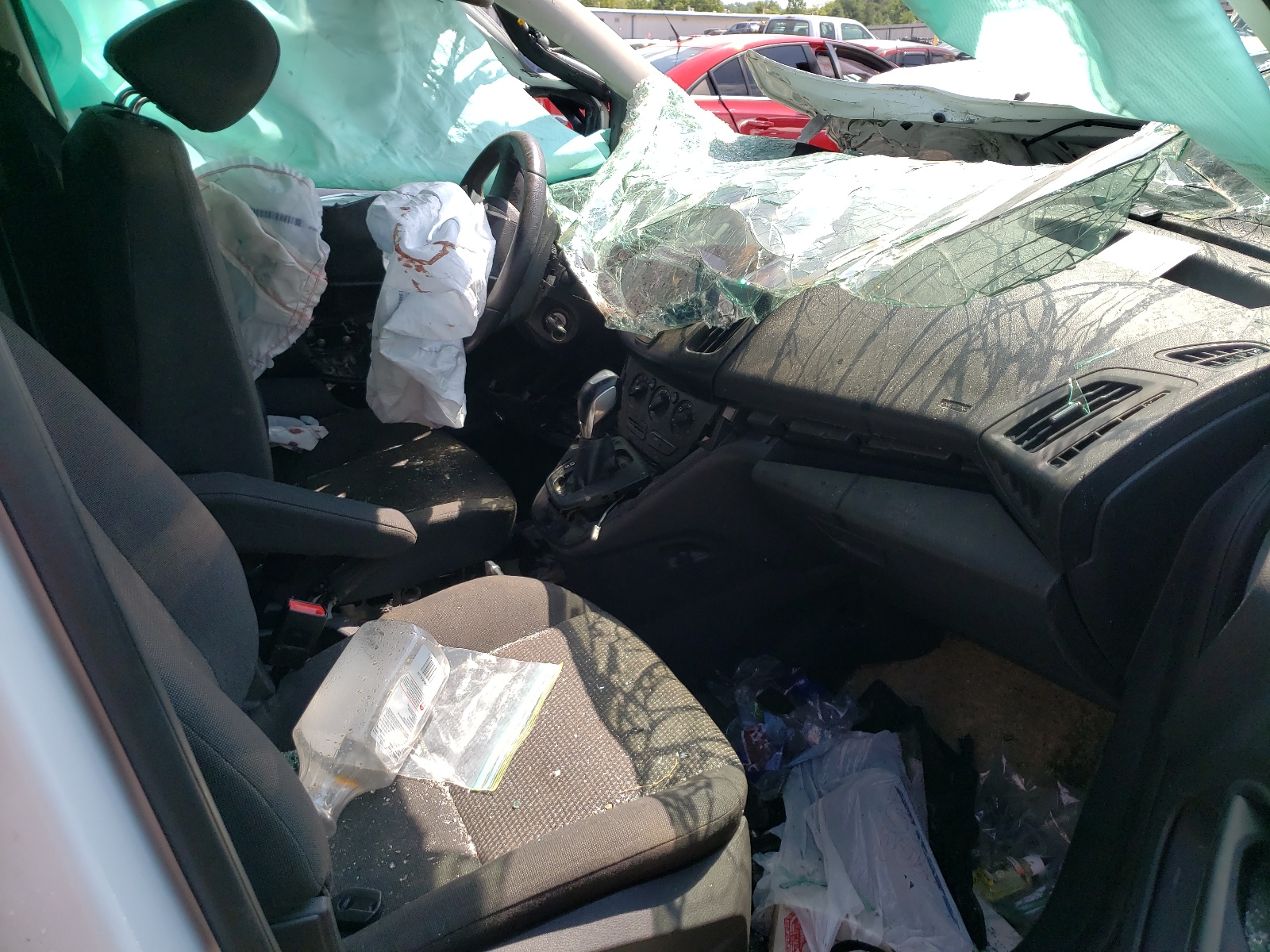2015 Ford Transit VIN NM0LS7E70F1214203 Copart auction photo, rollover damage thumbnail 5