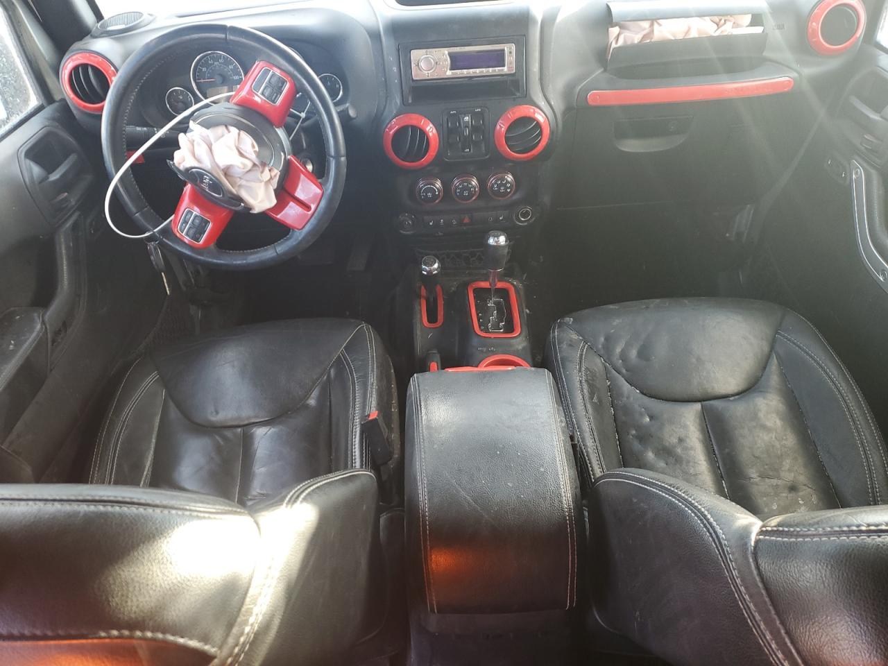 2015 Jeep Wrangler VIN 1C4HJWFGXFL670248 Copart auction photo, all over damage thumbnail 8
