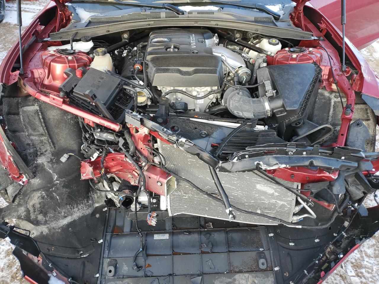 2023 Chevrolet Camaro VIN 1G1FD3DX8P0150030 Copart auction photo, front end damage thumbnail 11