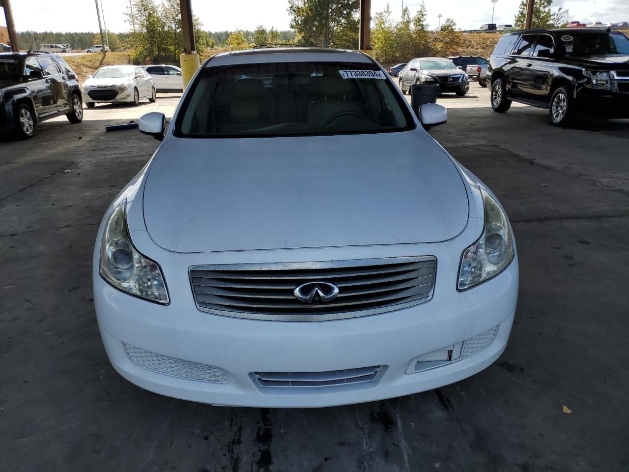 2007 Infiniti G VIN JNKBV61E27M709733 Copart auction photo, water/flood damage thumbnail 5
