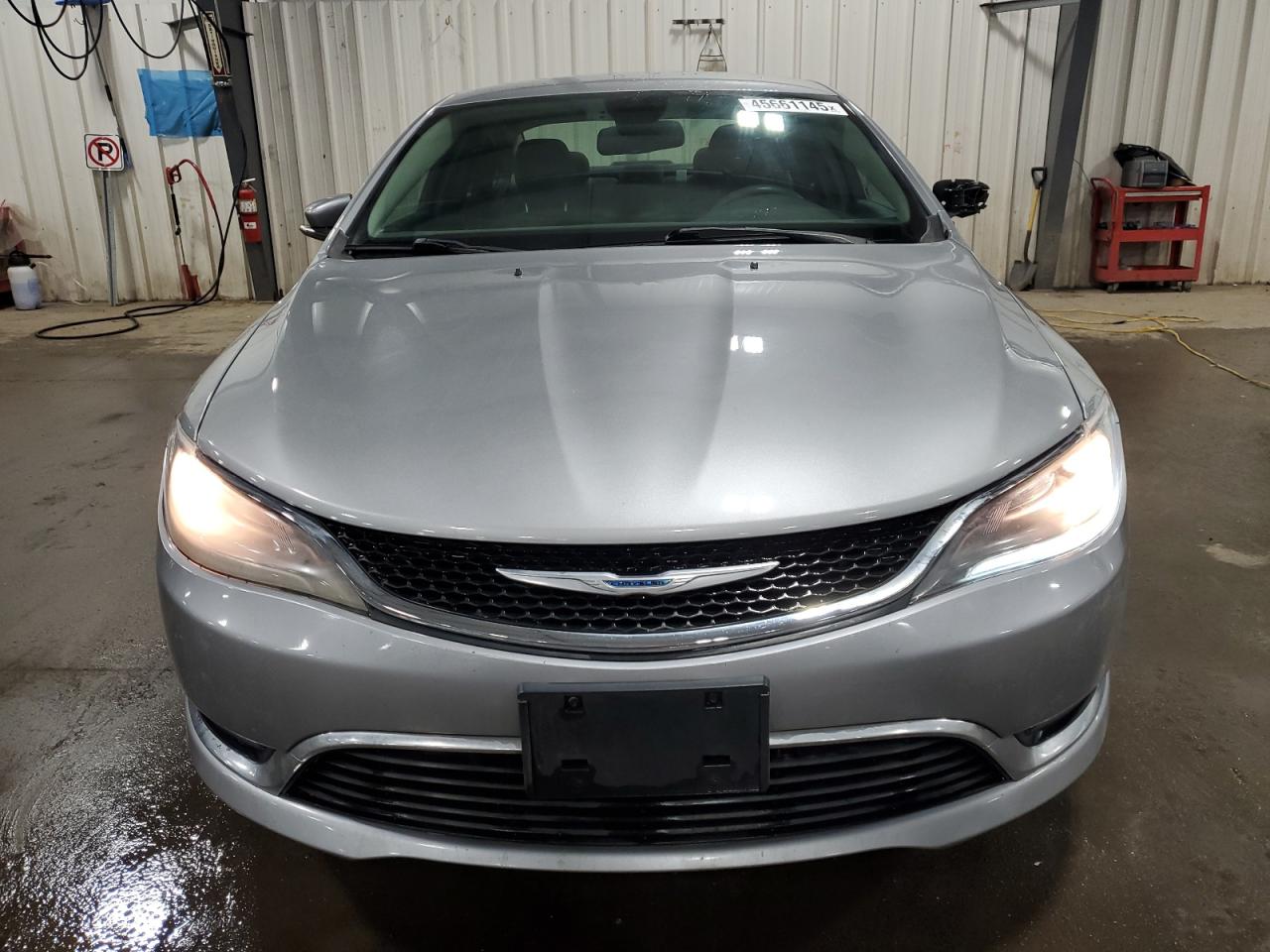 2015 Chrysler 200 VIN 1C3CCCAB9FN662133 Copart auction photo, side / front end damage thumbnail 5