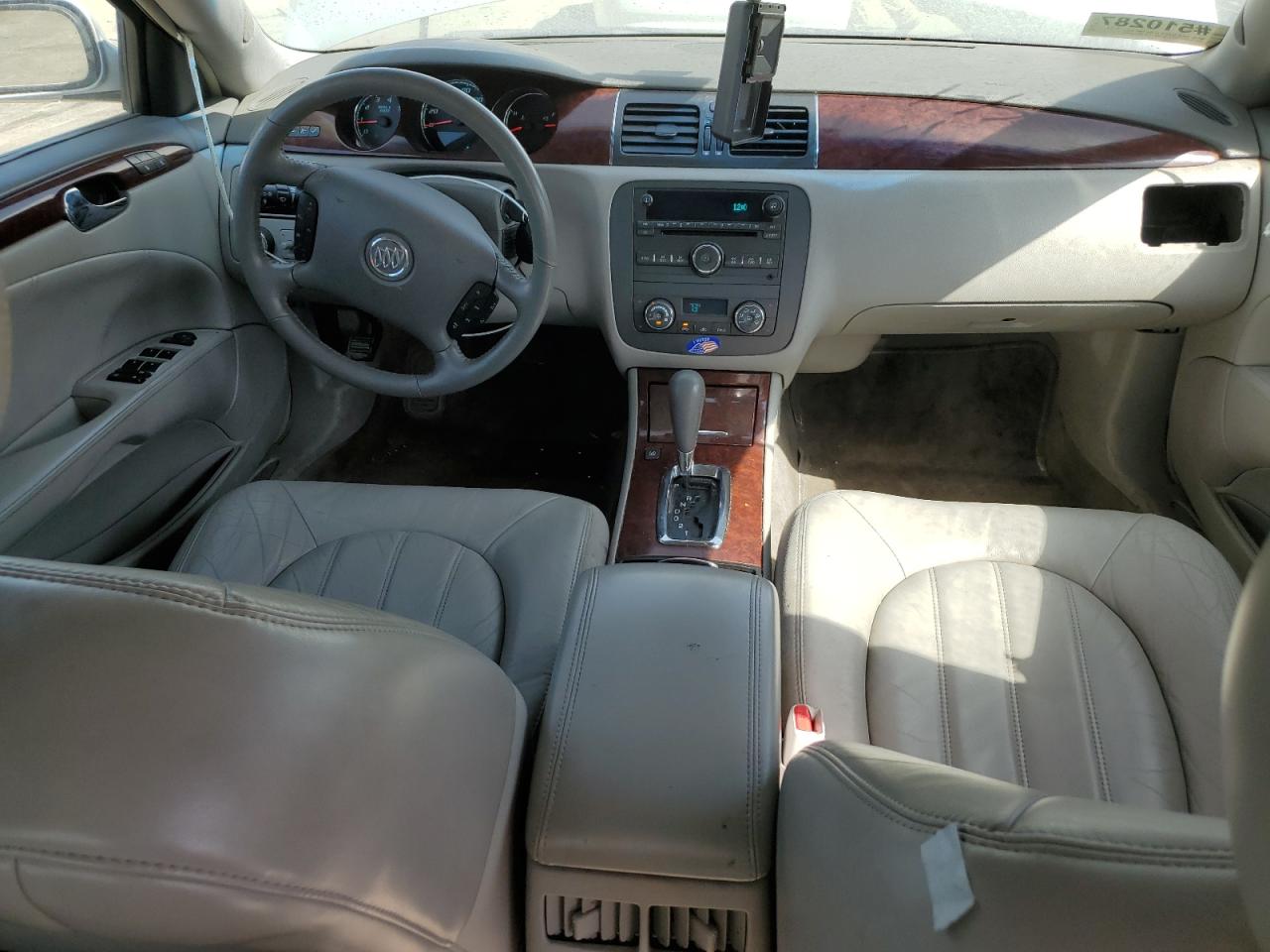 2009 Buick Lucerne VIN 1G4HD57M39U107980 Copart auction photo, side / rear end damage thumbnail 8