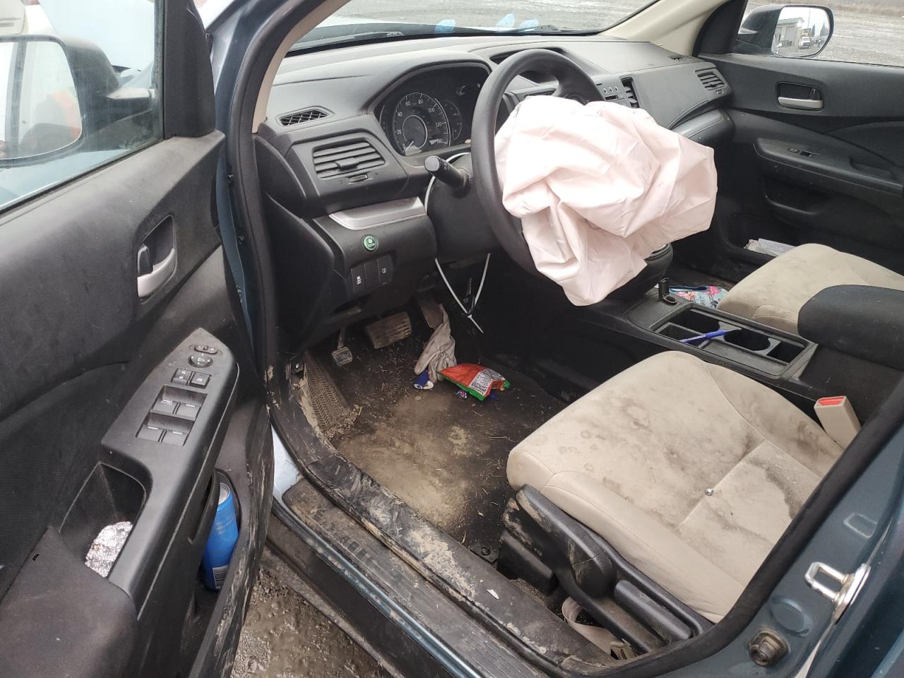 2015 Honda CR-V VIN 2HKRM4H38FH610743 Copart auction photo, front end damage thumbnail 8