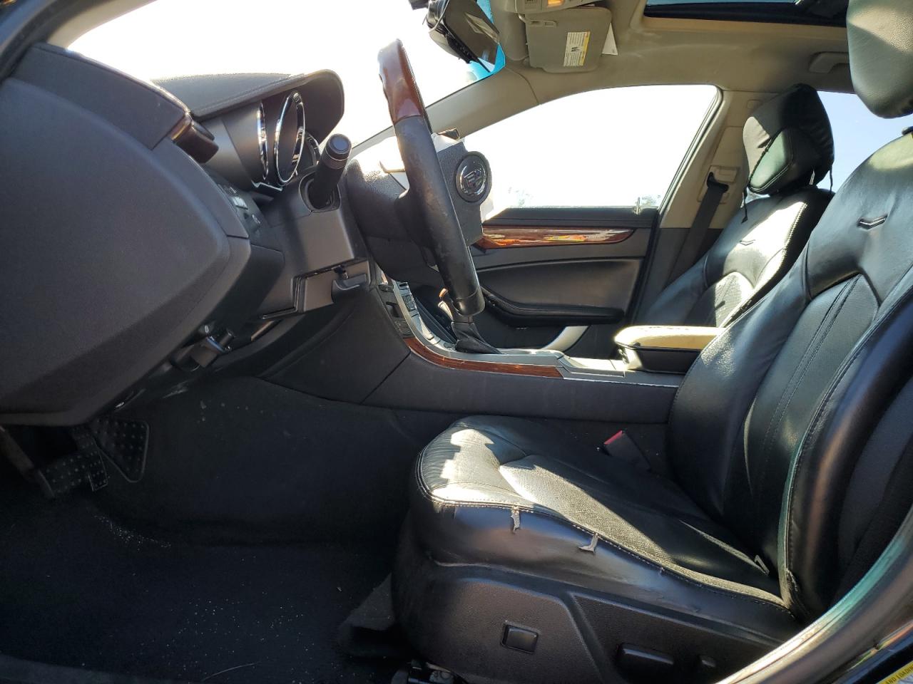 2010 Cadillac CTS VIN 1G6DE5EG7A0127127 Copart auction photo, front end damage thumbnail 7