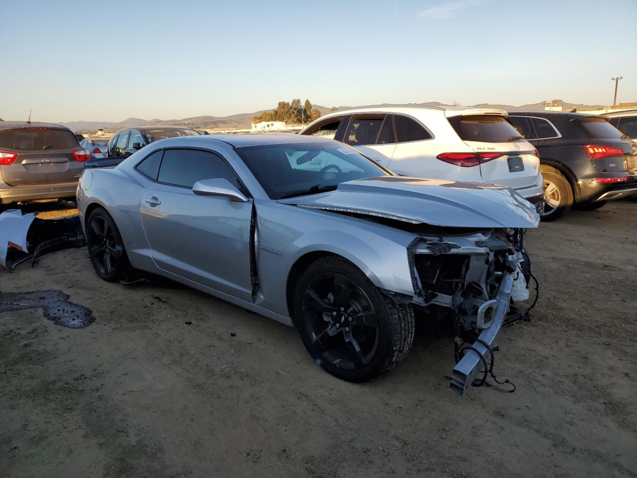 2015 Chevrolet Camaro VIN 2G1FD1E38F9157774 Copart auction photo, front end damage thumbnail 4