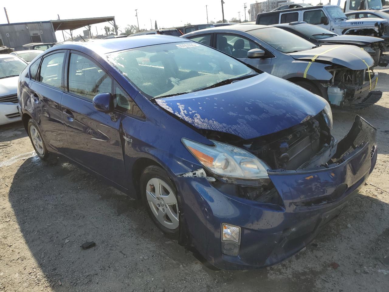 2010 Toyota Prius VIN JTDKN3DU2A0024729 Copart auction photo, front end / rear end damage thumbnail 4