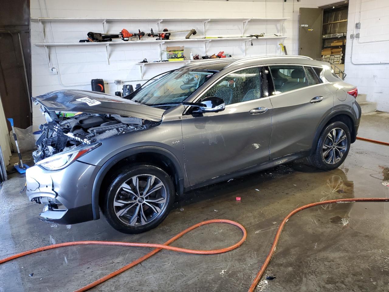 2019 Infiniti QX30 VIN SJKCH5CR0KA008414 - Copart auction photo