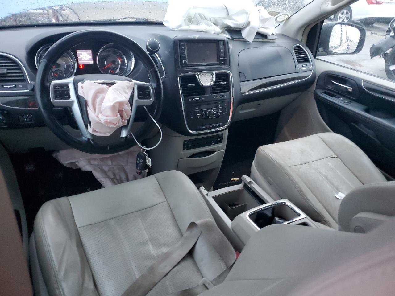 2012 Chrysler Town & Country VIN 2C4RC1CG6CR170659 Copart auction photo, front end damage thumbnail 8