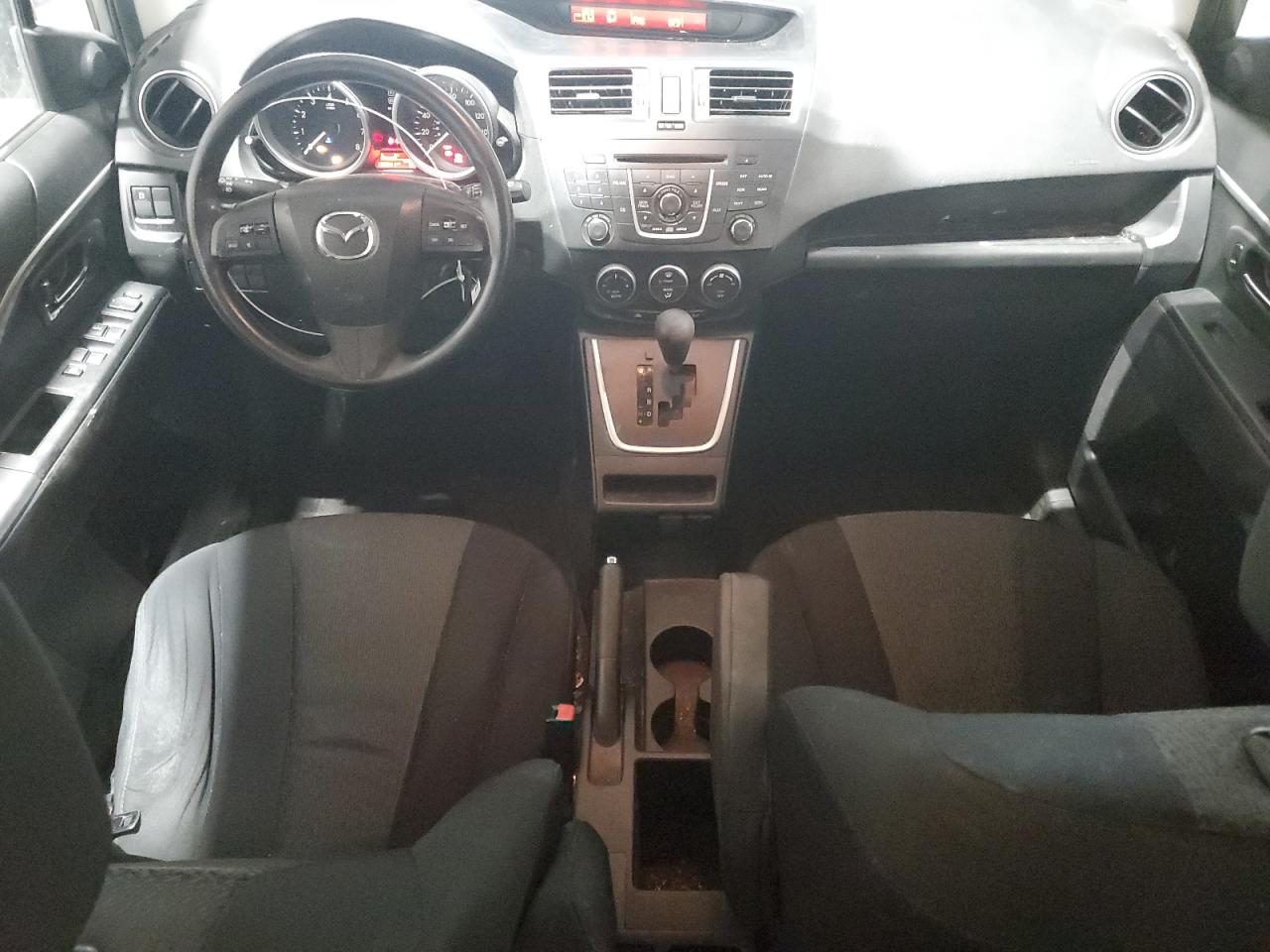 2012 Mazda 5 VIN JM1CW2BL1C0132574 Copart auction photo, side / front end damage thumbnail 8