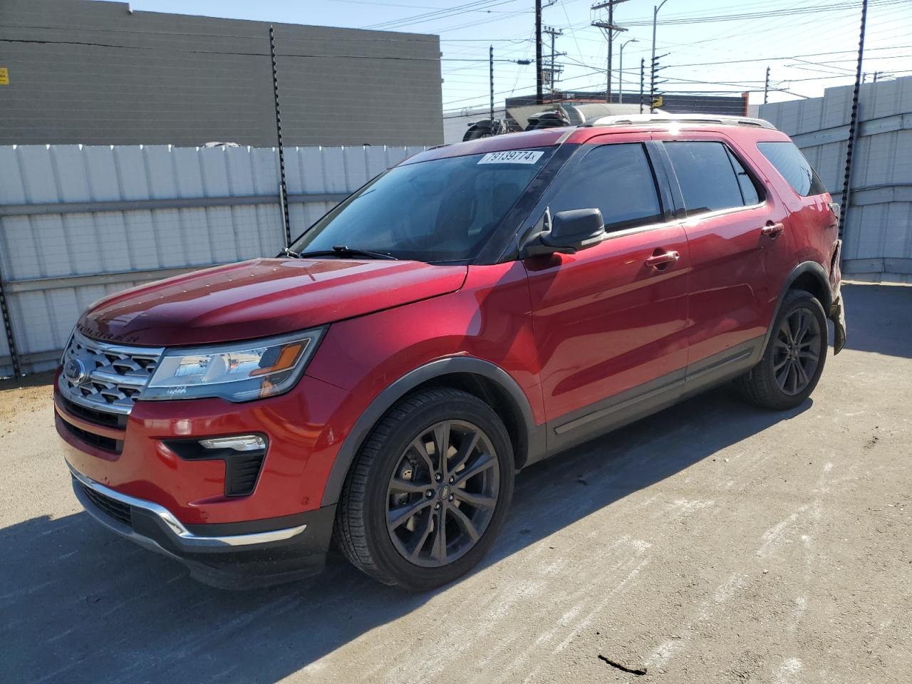 2018 Ford Explorer VIN 1FM5K7D8XJGC28665