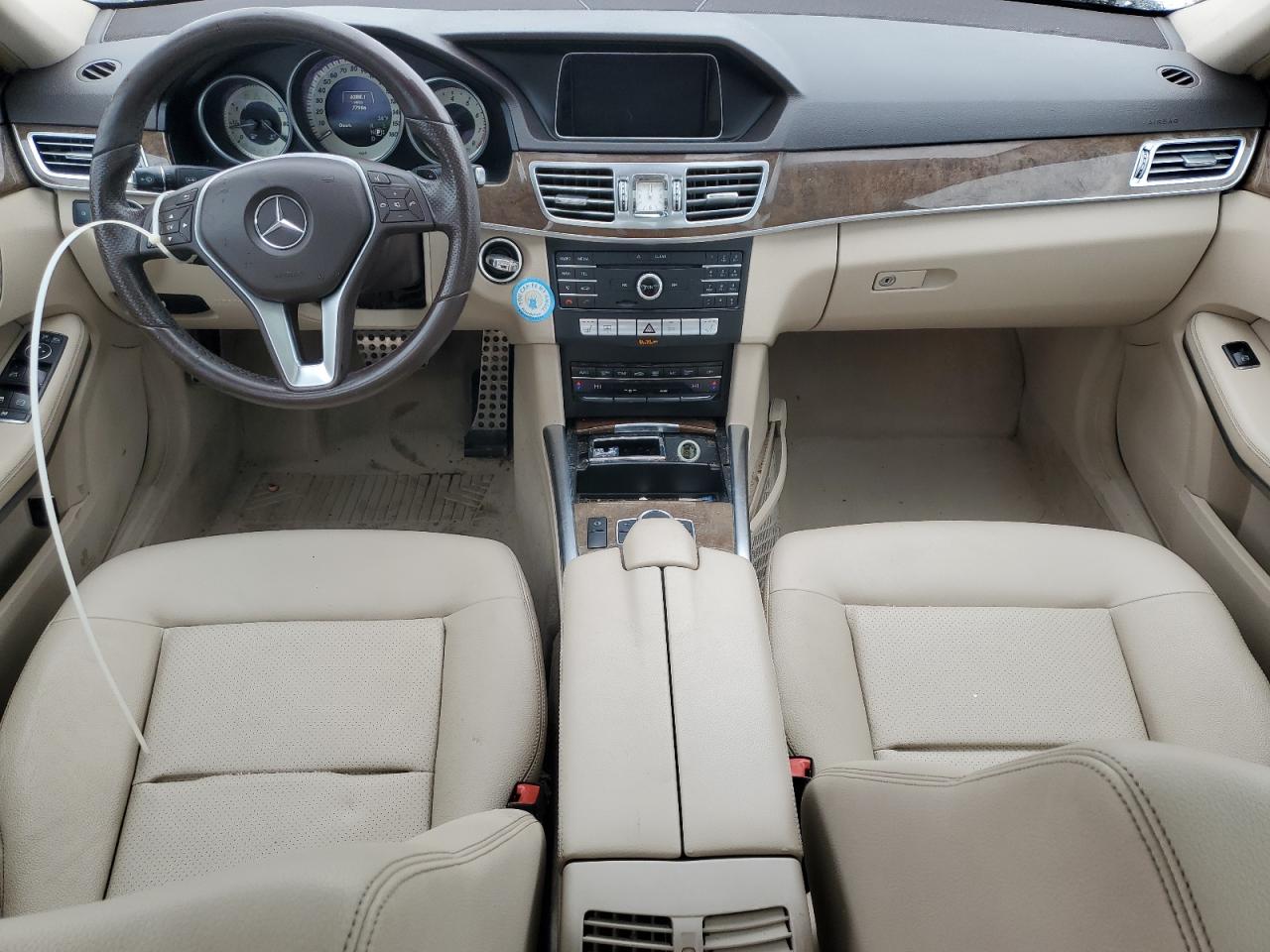 2016 Mercedes-Benz E-klasse VIN WDDHF8JB6GB201177 Copart auction photo, front end damage thumbnail 8
