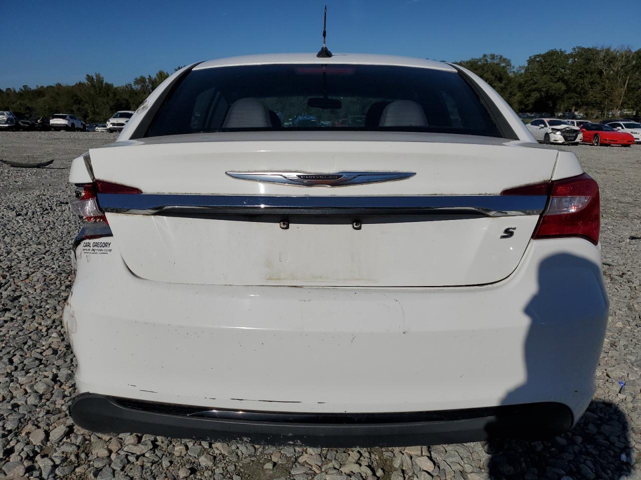 2013 Chrysler 200 VIN 1C3CCBBB1DN584470 Copart auction photo, all over damage thumbnail 6