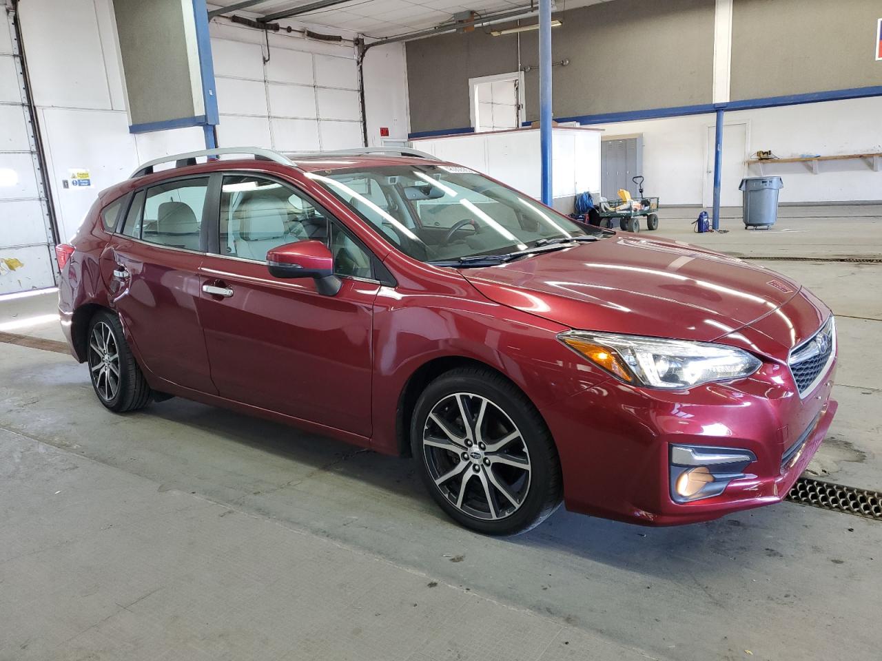 2018 Subaru Impreza VIN 4S3GTAU6XJ3719783 Copart auction photo, rear end / side damage thumbnail 4