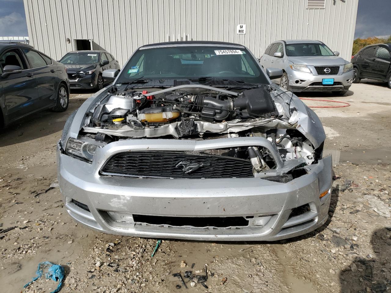 2014 Ford Mustang VIN 1ZVBP8EM6E5302401 Copart auction photo, front end damage thumbnail 5