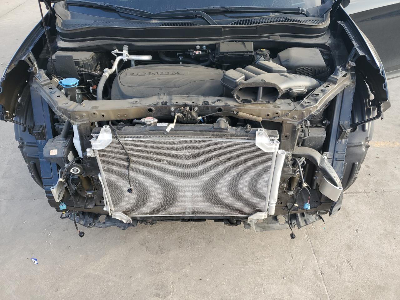 2022 Honda Pilot VIN 5FNYF5H27NB021392 Copart auction photo, front end damage thumbnail 12