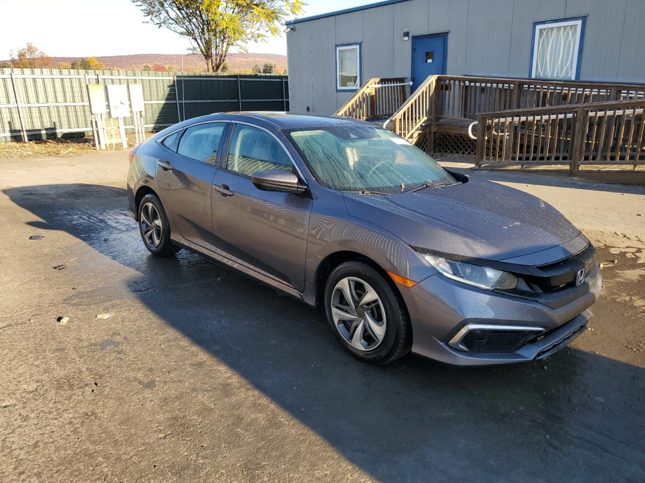2020 Honda Civic VIN 2HGFC2F65LH541233 Copart auction photo, side / undercarriage damage thumbnail 4