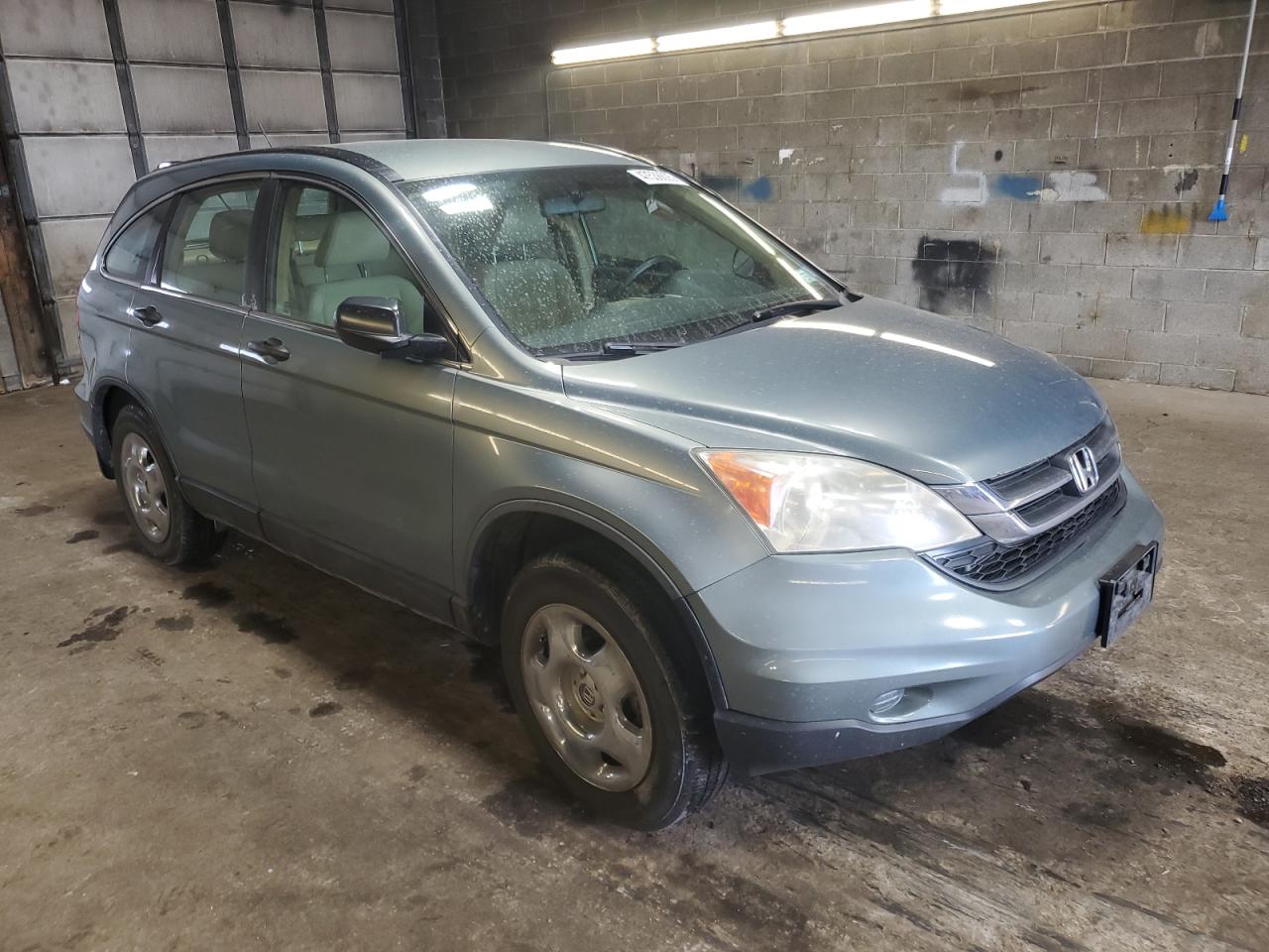 2010 Honda CR-V VIN 5J6RE4H31AL030908 Copart auction photo, side damage thumbnail 4