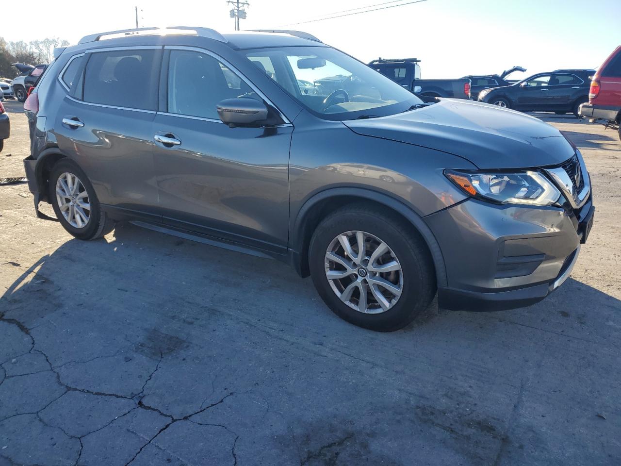 2018 Nissan Rogue VIN JN8AT2MT7JW470024 Copart auction photo, rear end / minor dent/scratches damage thumbnail 4