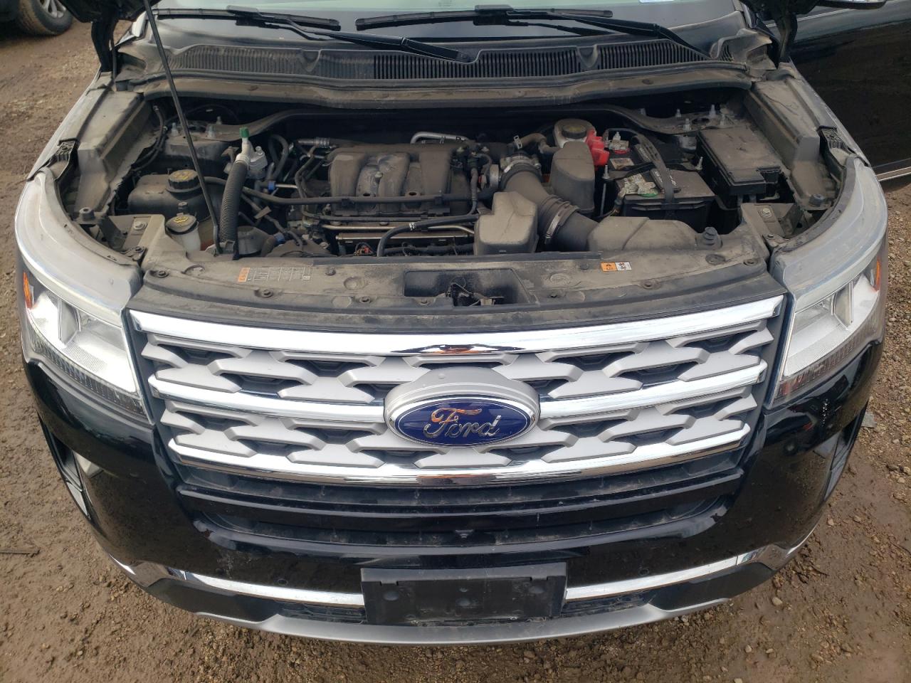 2018 Ford Explorer VIN 1FM5K7F84JGB87009 Copart auction photo, rear end damage thumbnail 12