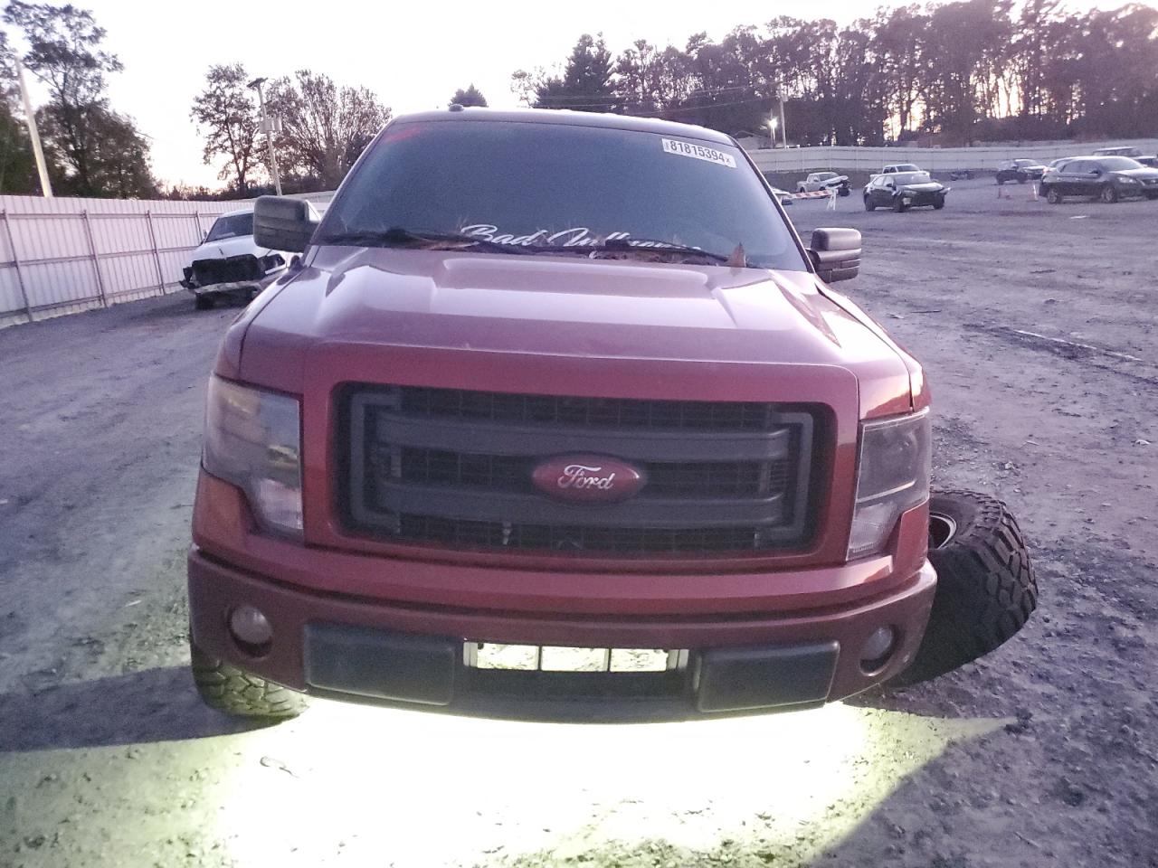 2014 Ford F-150 VIN 1FTFX1CFXEKF69929 Copart auction photo, front end damage thumbnail 5