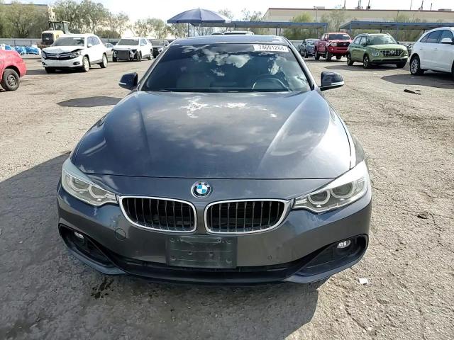 2014 BMW 4er VIN WBA3N7C55EF719924 Copart auction photo, vandalism damage thumbnail 13