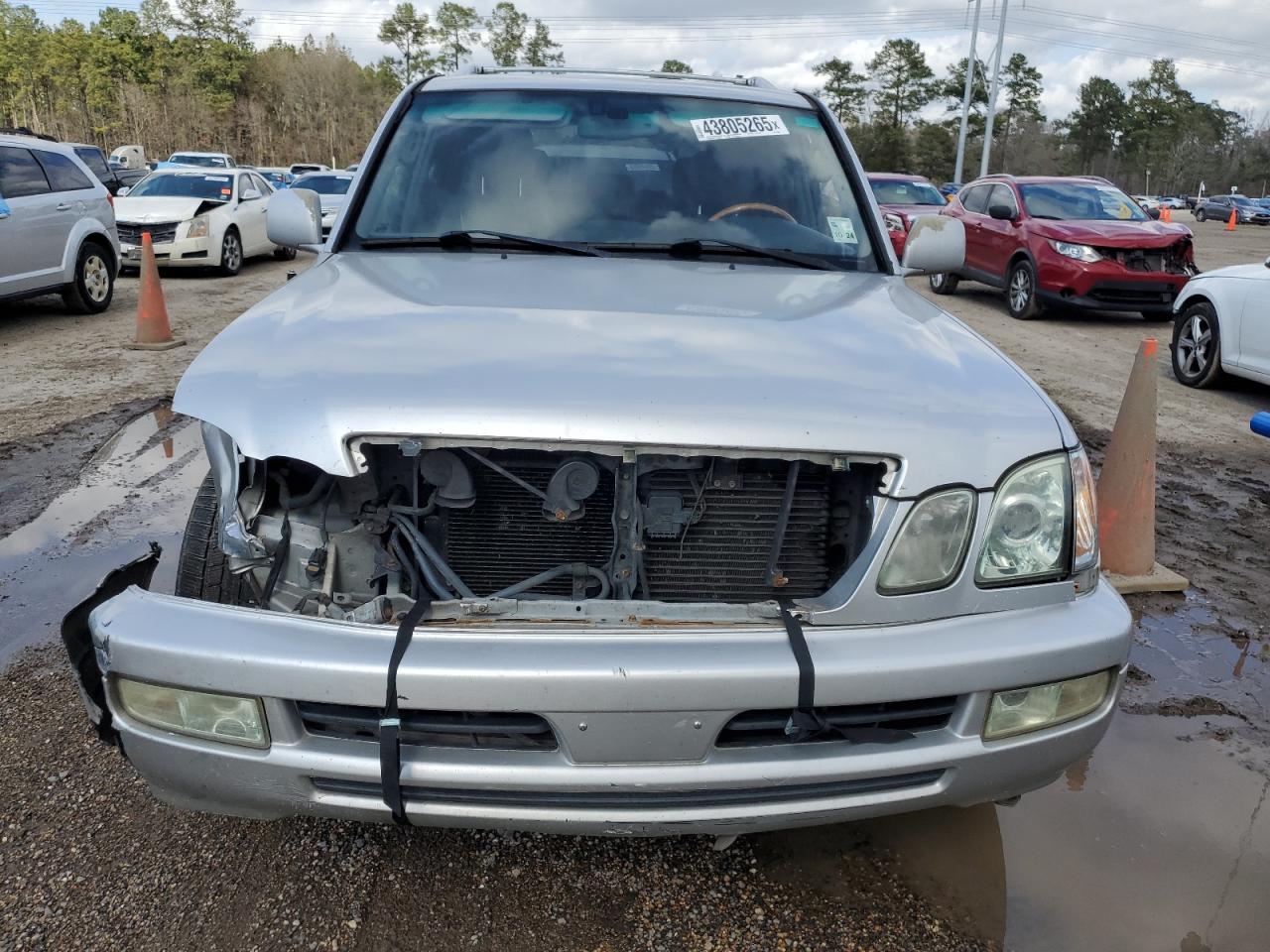 2006 Lexus LX VIN JTJHT00W064019001 Copart auction photo, front end damage thumbnail 5
