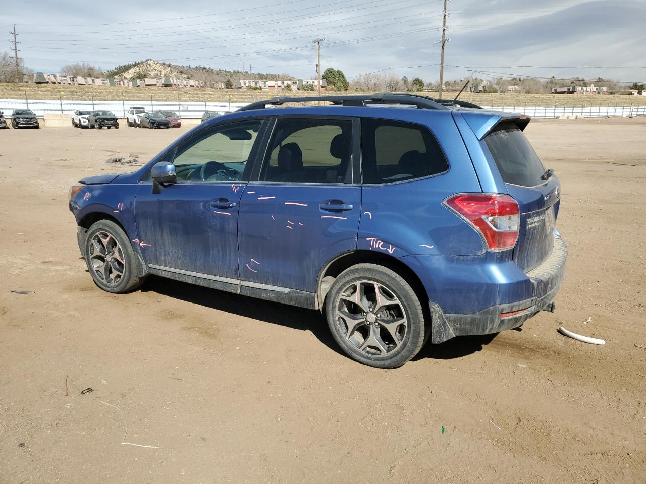 2015 Subaru Forester VIN JF2SJGWC7FH816098 Copart auction photo, front end damage thumbnail 2