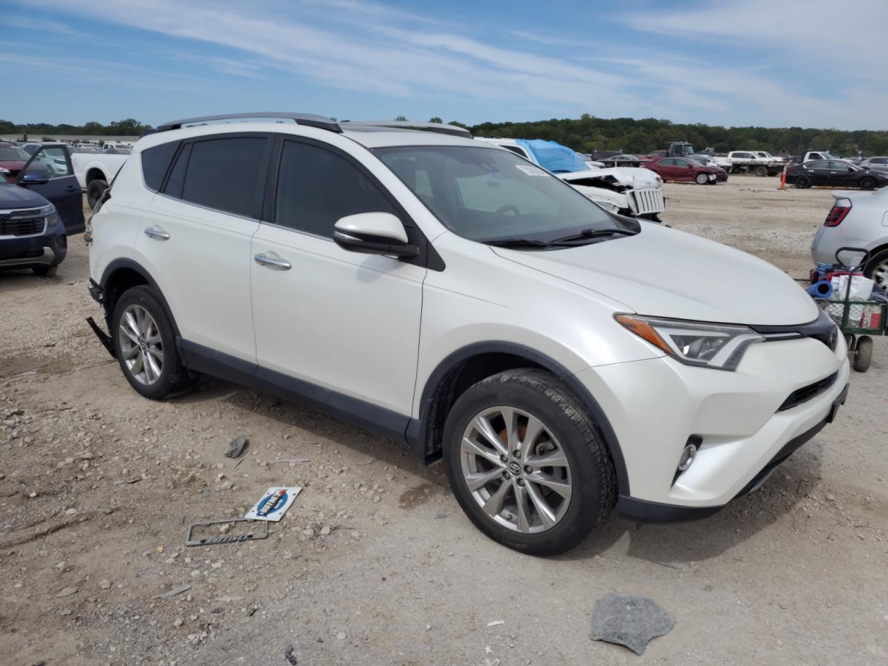 2018 Toyota RAV 4 VIN 2T3YFREVXJW441450 Copart auction photo, rear end damage thumbnail 4