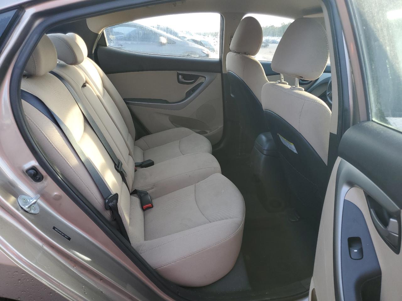 2016 Hyundai Elantra VIN 5NPDH4AE5GH779971 Copart auction photo, side damage thumbnail 10