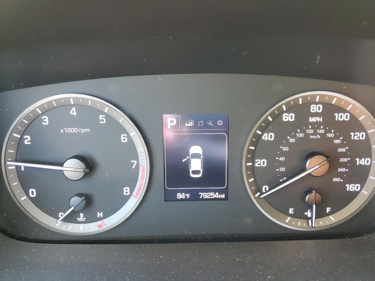 2015 Hyundai Sonata VIN 5NPE24AF6FH251322 Copart auction photo, rear end / side damage thumbnail 9