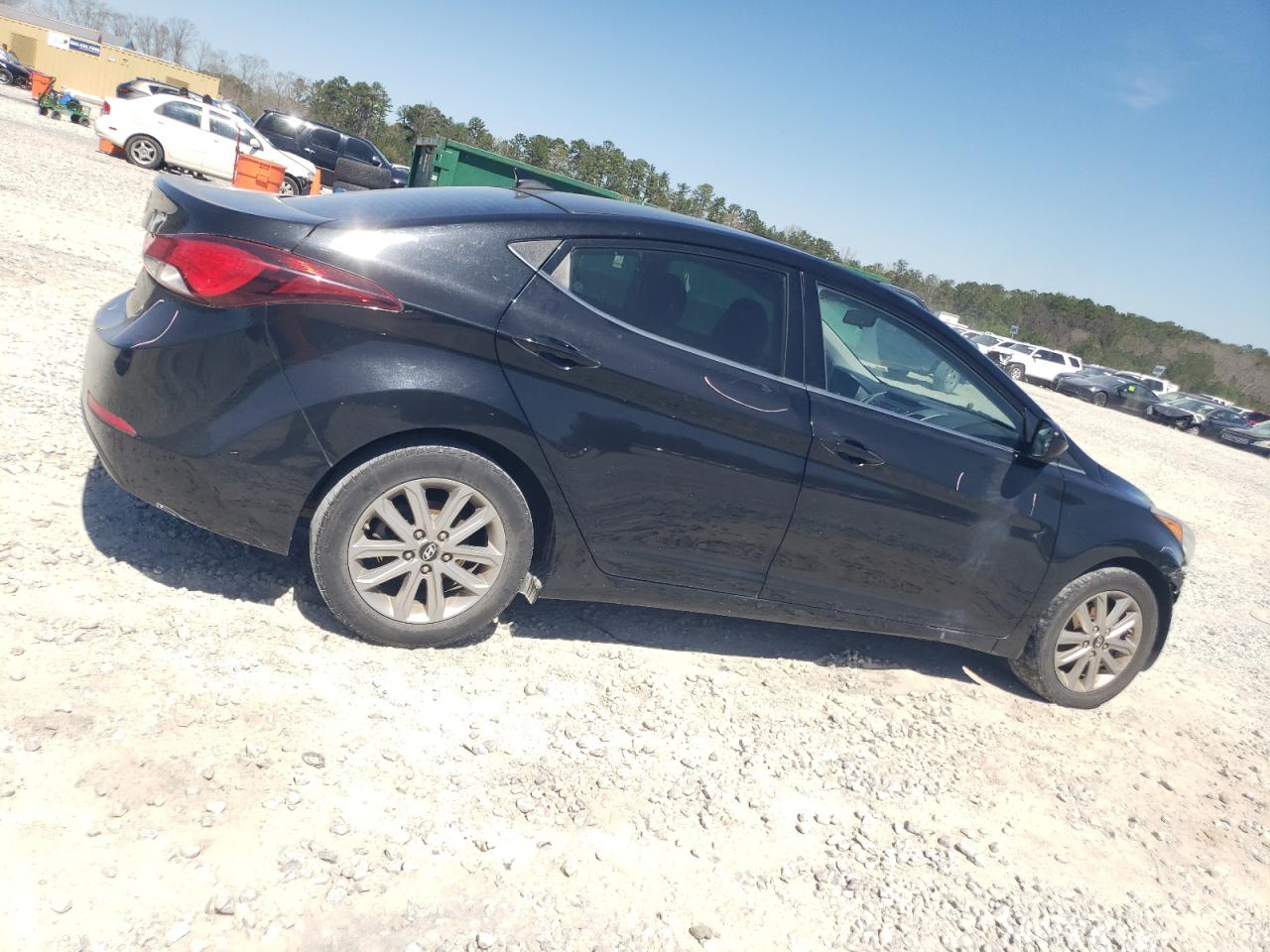 2015 Hyundai Elantra VIN 5NPDH4AE5FH588176 Copart auction photo, front end / minor dent/scratches damage thumbnail 3