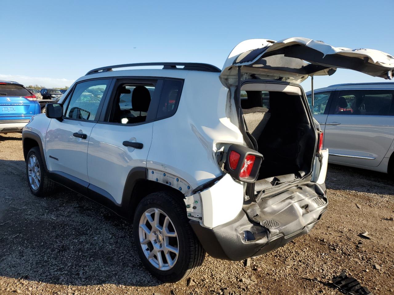 2021 Jeep Renegade VIN ZACNJDABXMPN28989 Copart auction photo, rear end damage thumbnail 2