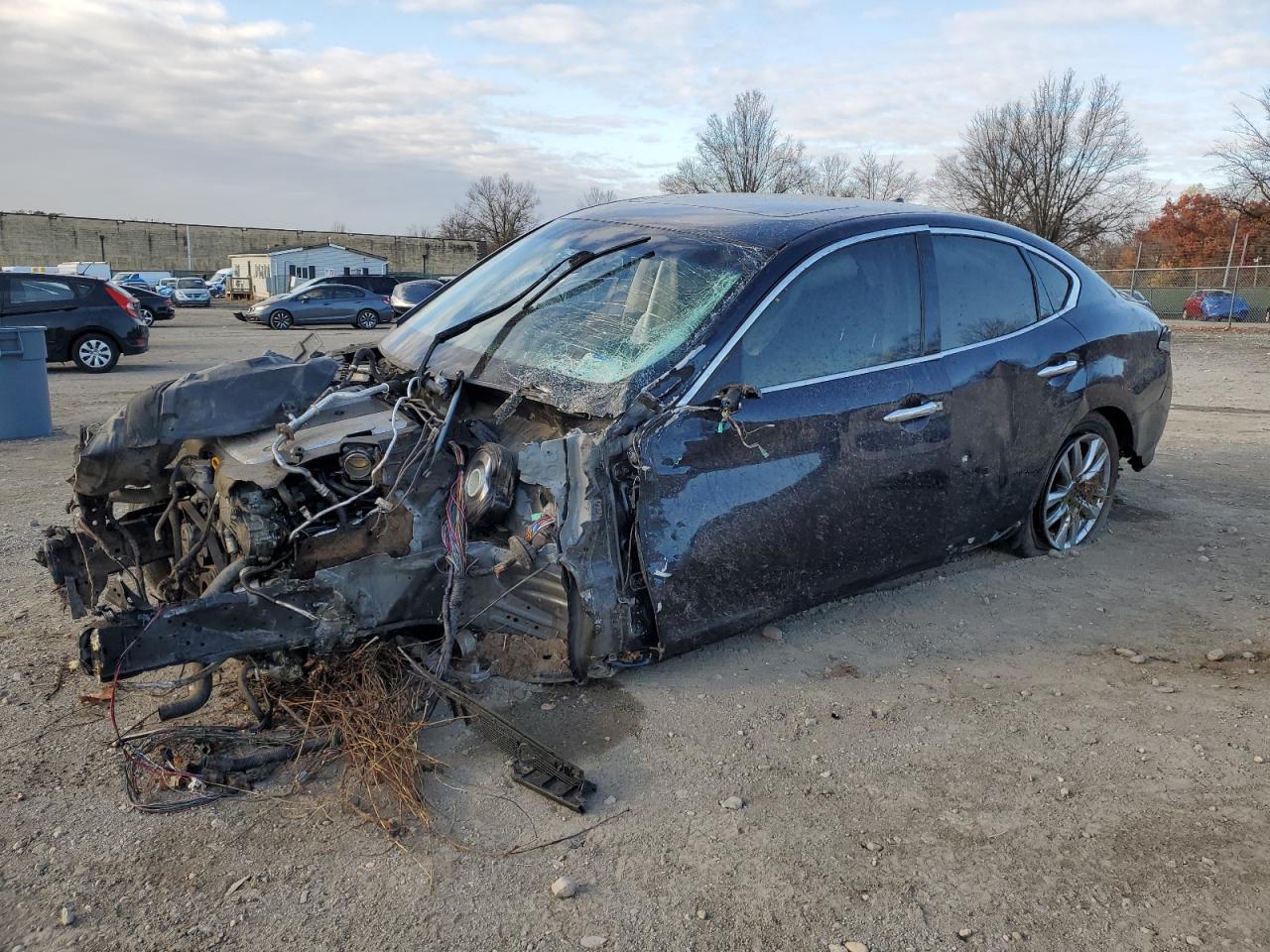 2018 Infiniti Q70 VIN JN1BY1AP8JM180683 - Copart auction photo