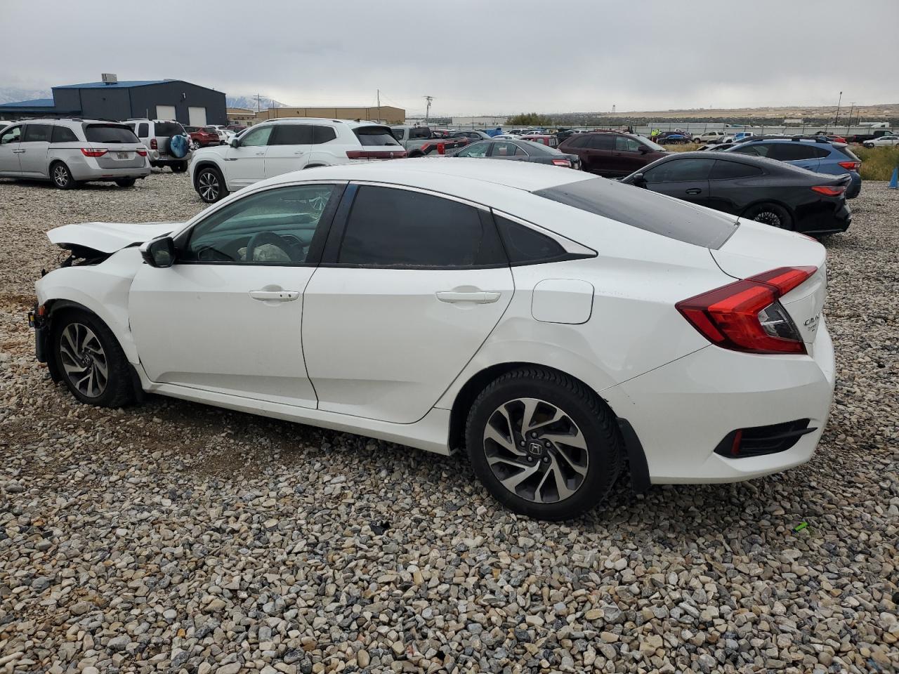 2016 Honda Civic VIN 19XFC2F79GE076447 Copart auction photo, front end damage thumbnail 2