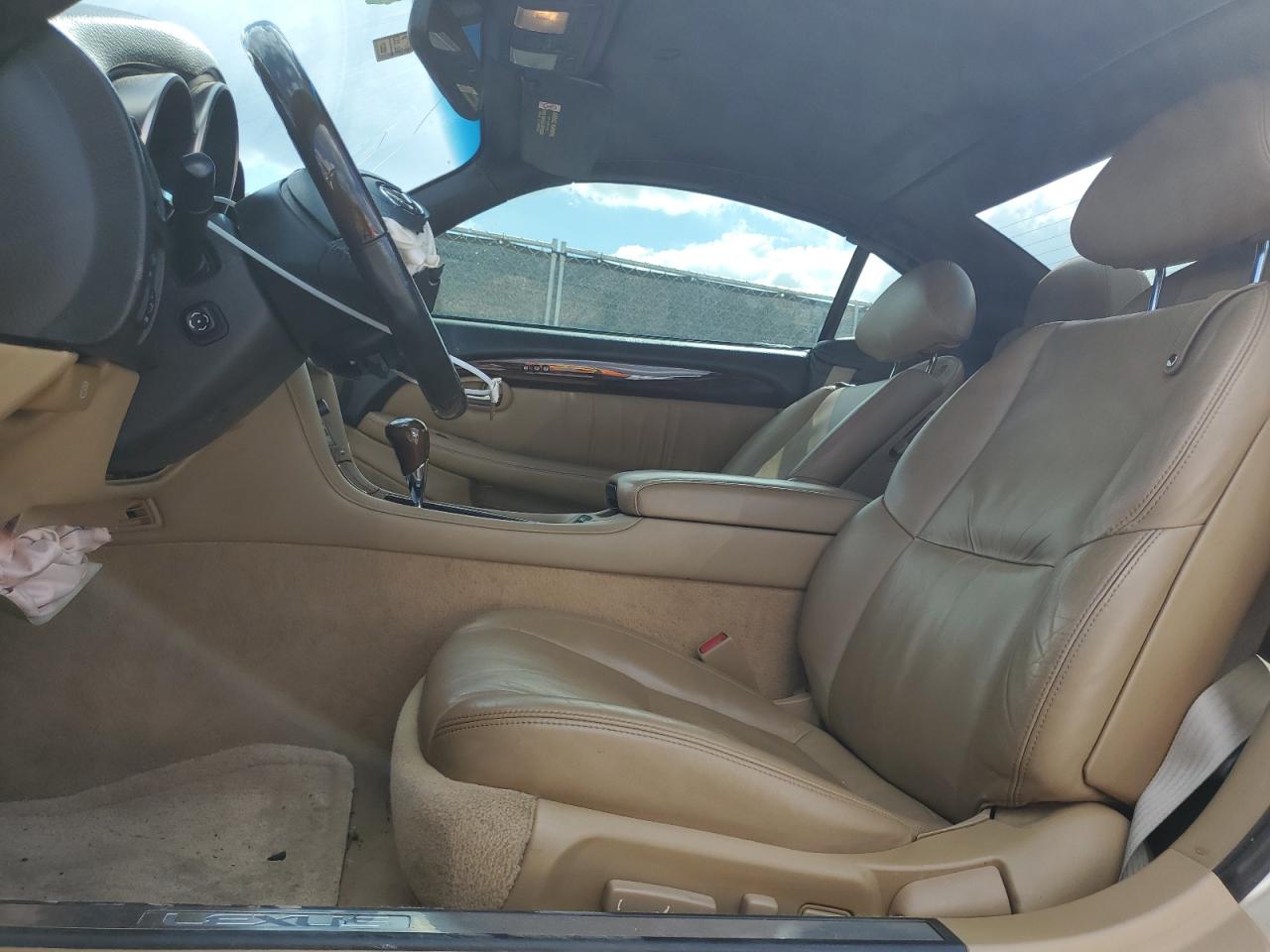 2007 Lexus SC VIN JTHFN45Y579015910 Copart auction photo, front end / side damage thumbnail 7