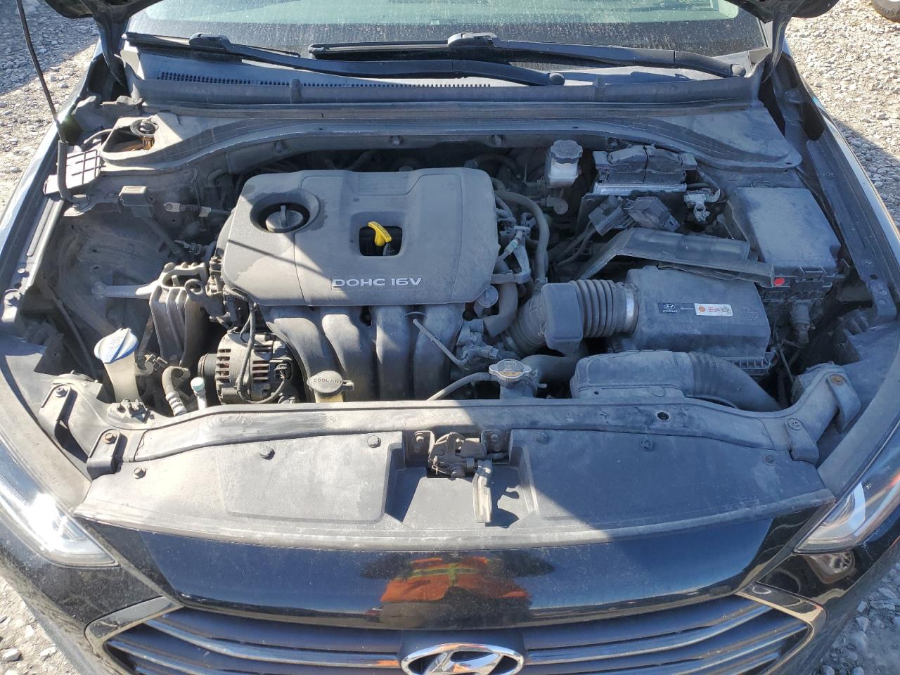 2017 Hyundai Elantra VIN 5NPD84LF5HH102166 Copart auction photo, side damage thumbnail 11