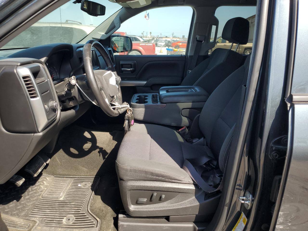 2017 Chevrolet Silverado VIN 3GCPCREC1HG384200 Copart auction photo, side / front end damage thumbnail 7