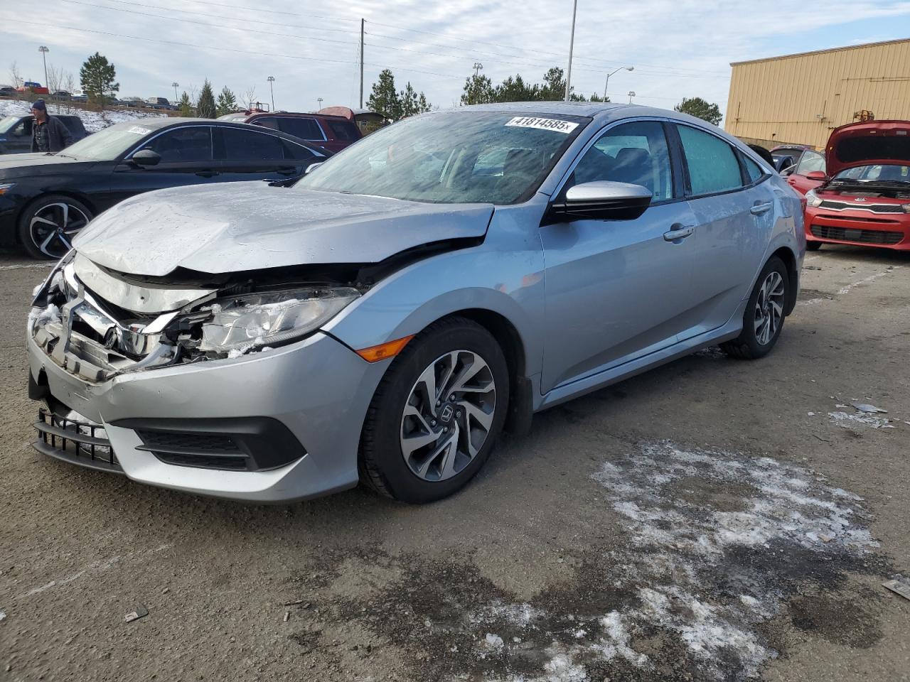2018 Honda Civic VIN 2HGFC2F75JH550617