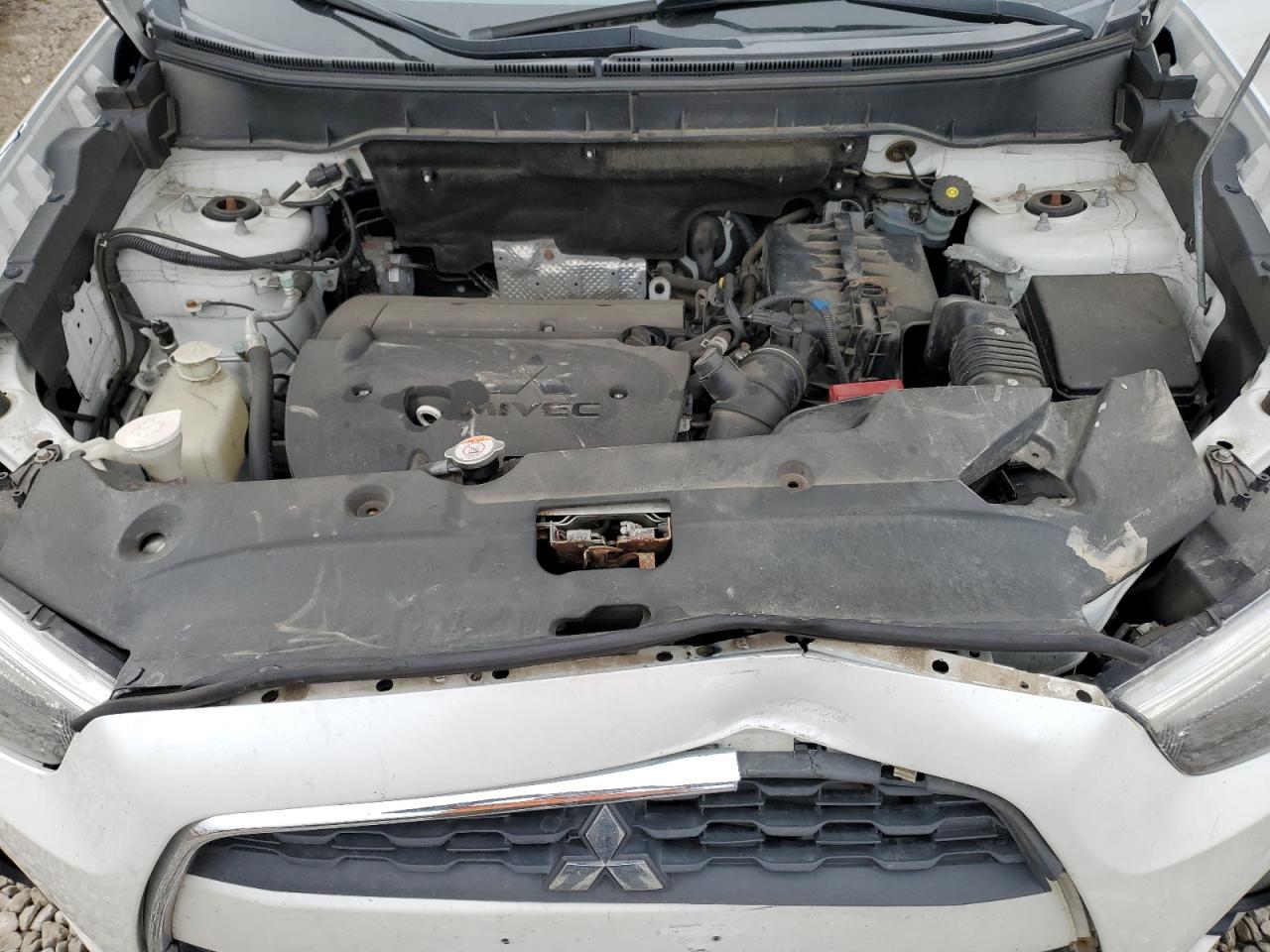 2015 Mitsubishi Outlander VIN 4A4AP4AU0FE031763 Copart auction photo, rear end / front end damage thumbnail 12