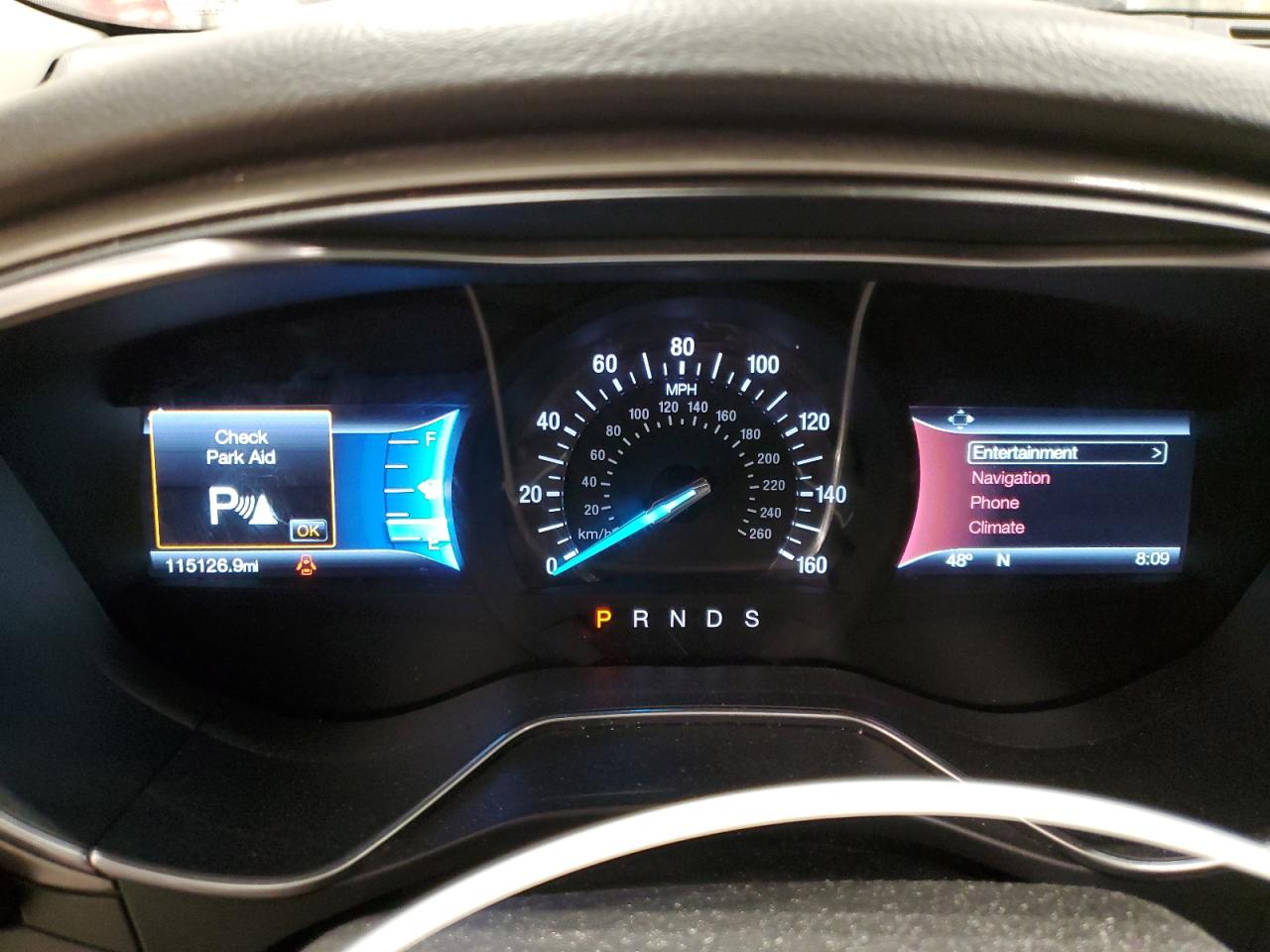 2016 Ford Fusion VIN 3FA6P0T91GR278423 Copart auction photo, rear end / minor dent/scratches damage thumbnail 9