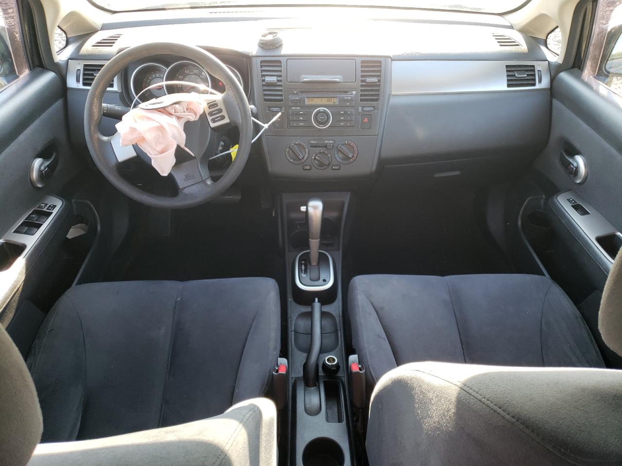 2009 Nissan Versa VIN 3N1BC13E39L353879 Copart auction photo, front end damage thumbnail 8