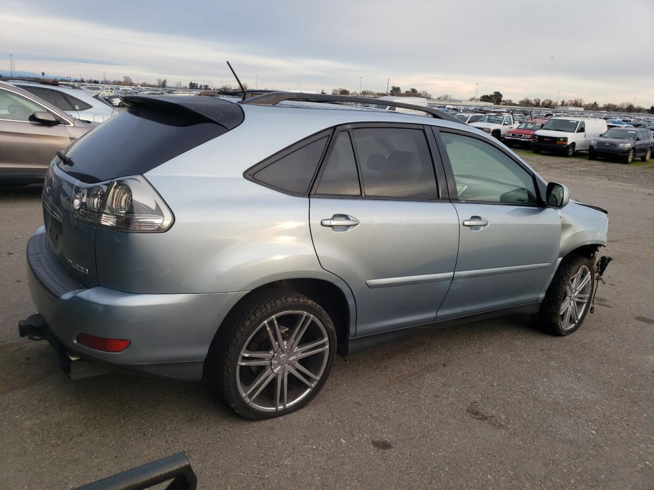 2004 Lexus RX VIN JTJGA31U140023630 Copart auction photo, undercarriage / front end damage thumbnail 3