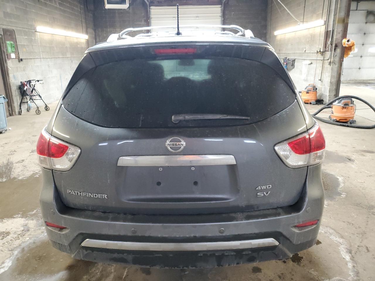 2016 Nissan Pathfinder VIN 5N1AR2MM3GC610112 Copart auction photo, front end / side damage thumbnail 6