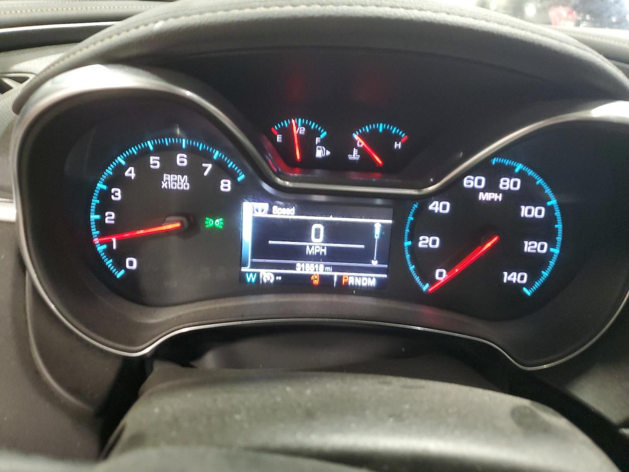 2016 Chevrolet Impala VIN 1G1115S31GU163354 Copart auction photo, hail damage thumbnail 9